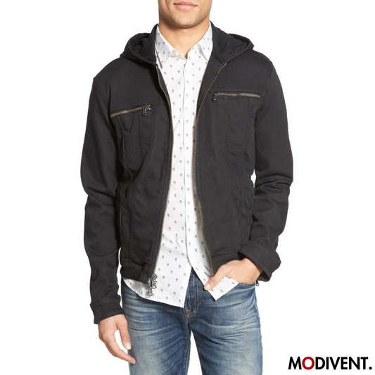 Modivent Hooded Denim Jacket