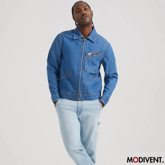 Modivent Men's Boxy Jacket in Light Medium