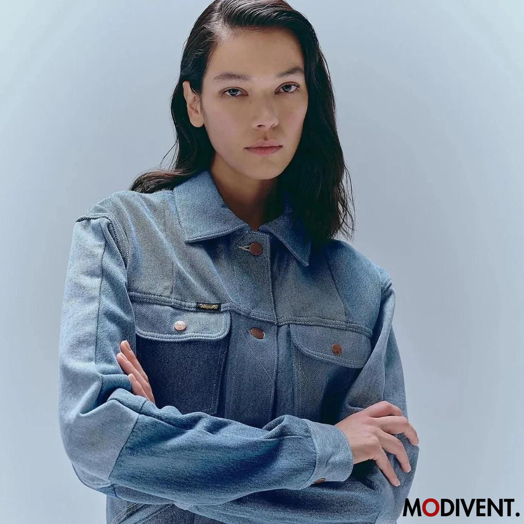 Modivent Icons Jacket in Light Wash